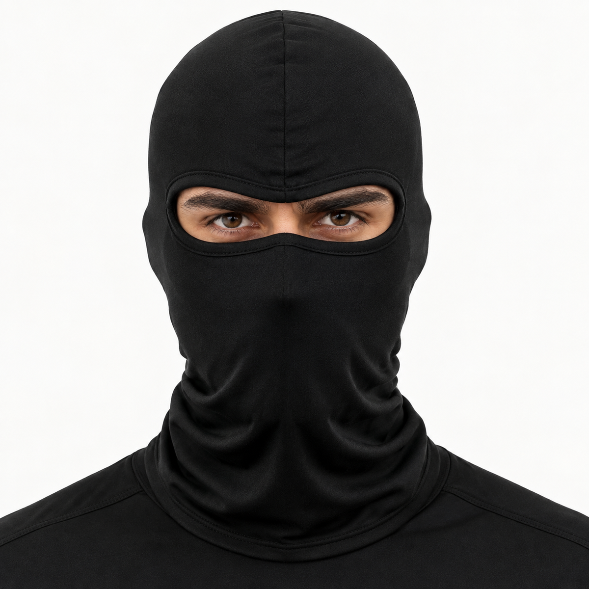 💀🏍️ Black Protective Balaclava