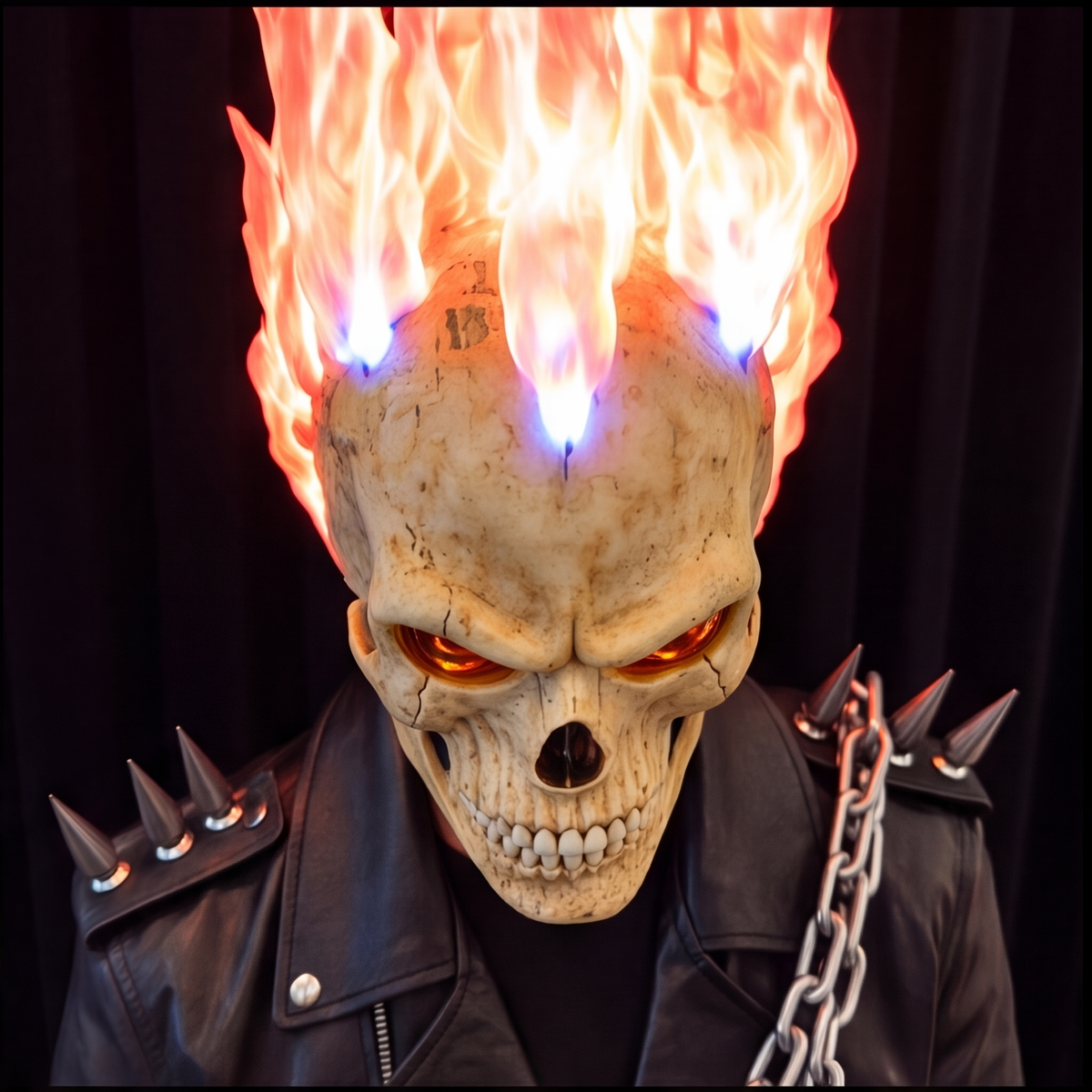 GhostRider™ Flaming Skull Mask