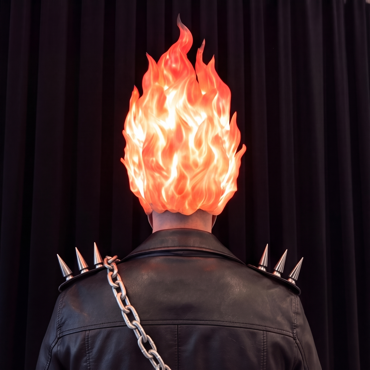 GhostRider™ Flaming Skull Mask